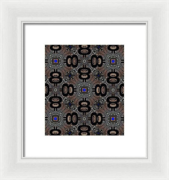 All 8s - Framed Print
