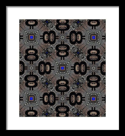All 8s - Framed Print