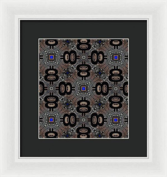 All 8s - Framed Print
