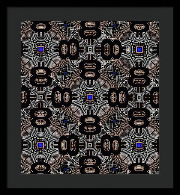 All 8s - Framed Print