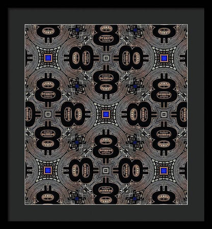 All 8s - Framed Print