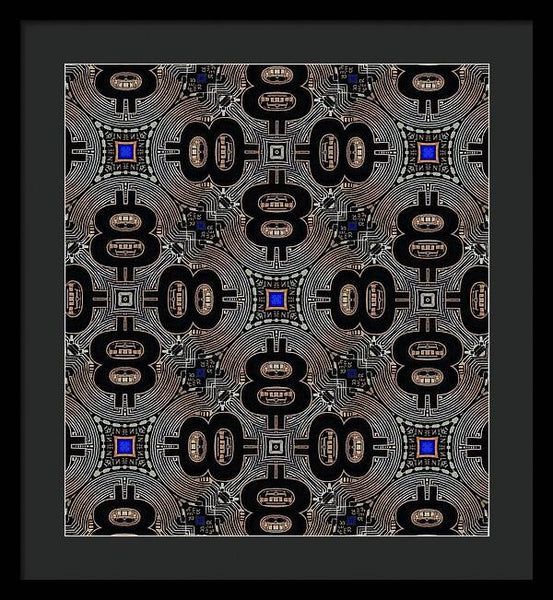 All 8s - Framed Print