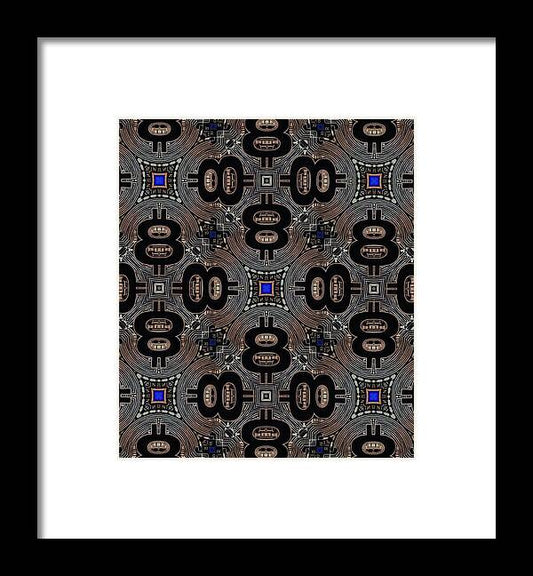 All 8s - Framed Print