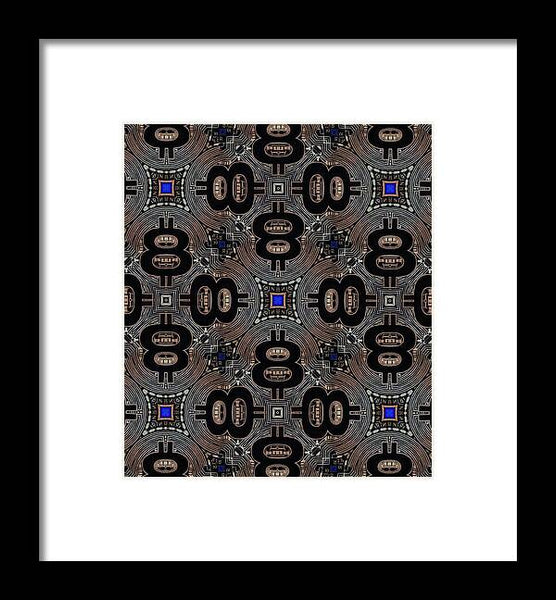 All 8s - Framed Print