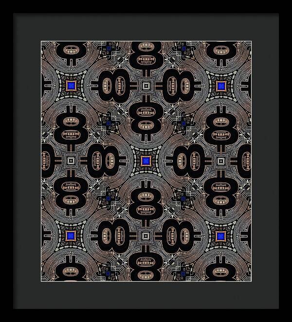 All 8s - Framed Print