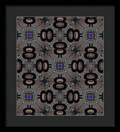 All 8s - Framed Print