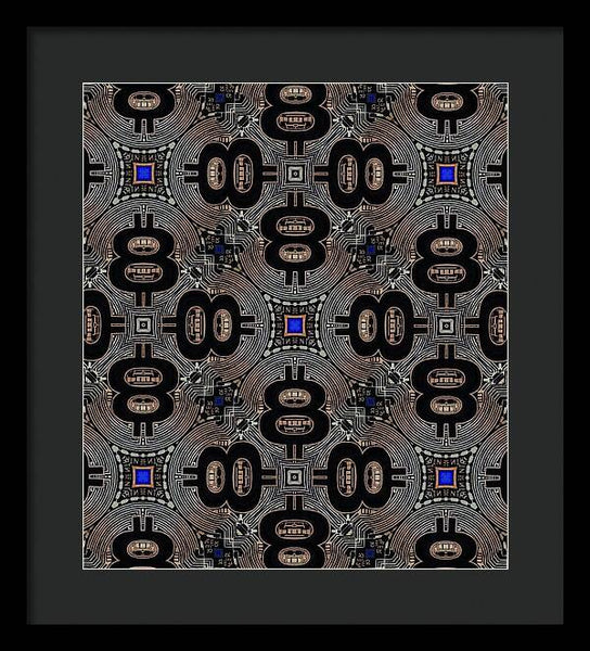 All 8s - Framed Print