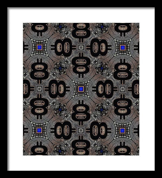 All 8s - Framed Print