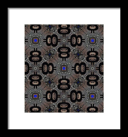 All 8s - Framed Print