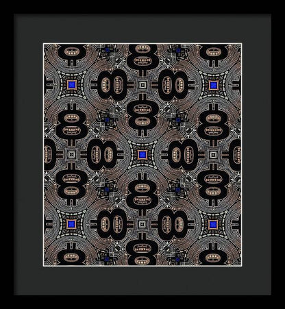All 8s - Framed Print