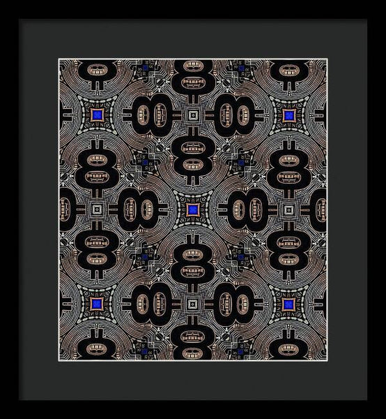 All 8s - Framed Print