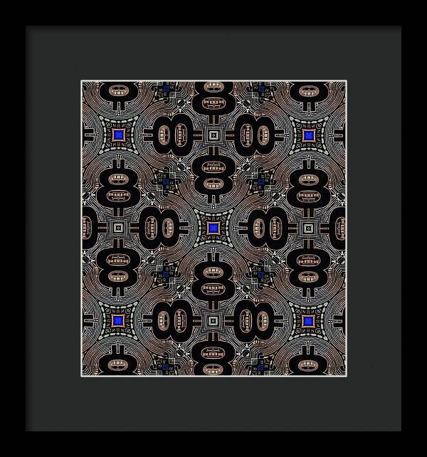 All 8s - Framed Print