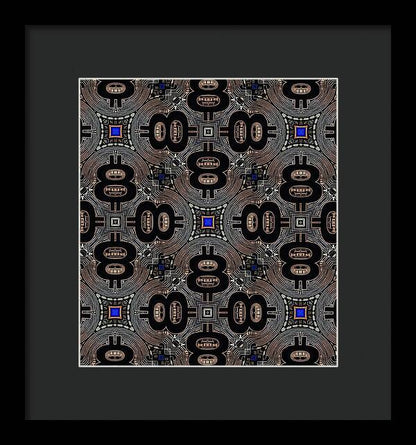 All 8s - Framed Print