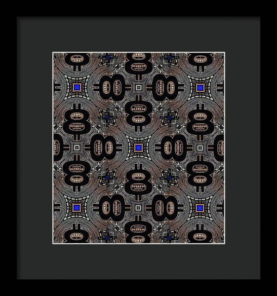 All 8s - Framed Print
