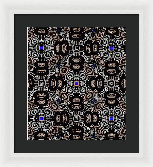 All 8s - Framed Print