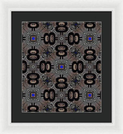 All 8s - Framed Print