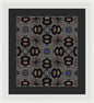 All 8s - Framed Print