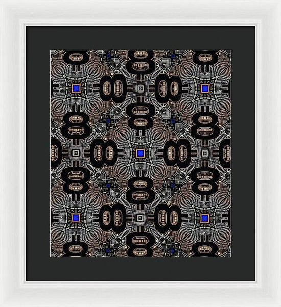 All 8s - Framed Print