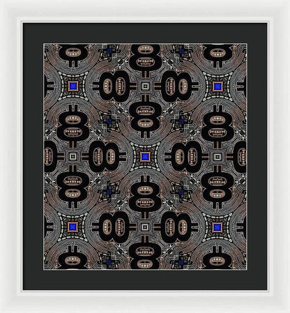 All 8s - Framed Print