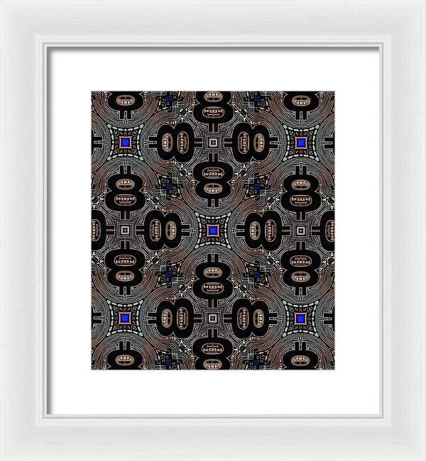 All 8s - Framed Print