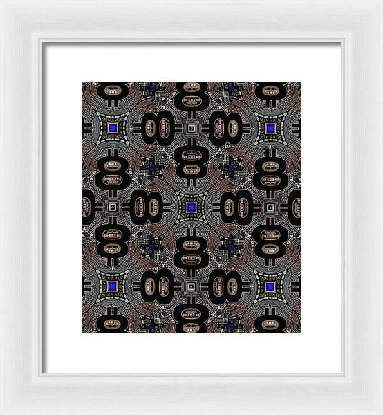 All 8s - Framed Print