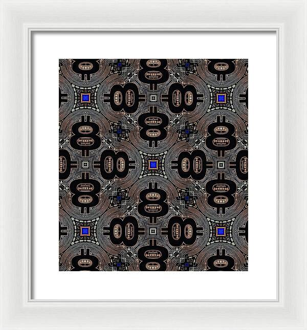 All 8s - Framed Print