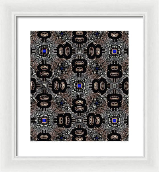 All 8s - Framed Print