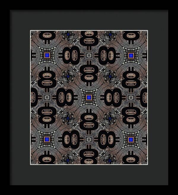 All 8s - Framed Print