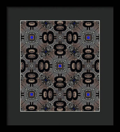 All 8s - Framed Print