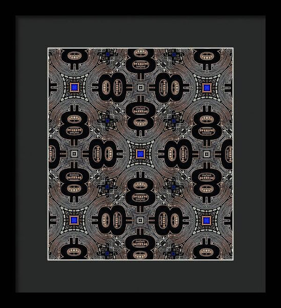 All 8s - Framed Print