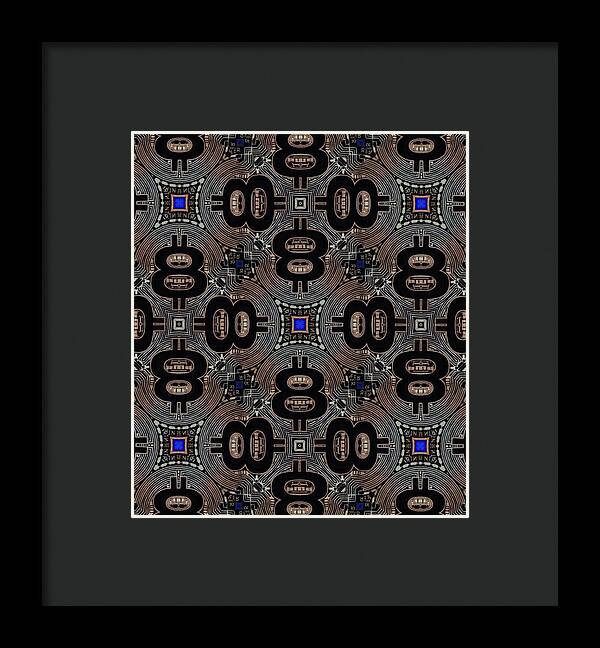 All 8s - Framed Print