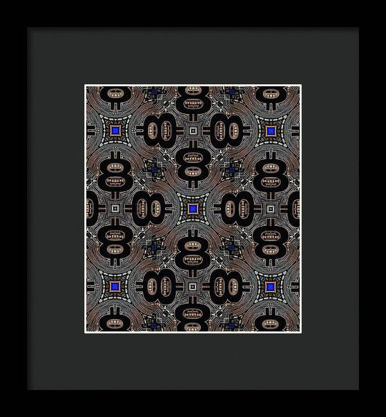 All 8s - Framed Print