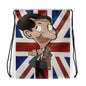 Mr. Bean Drawstring Bag