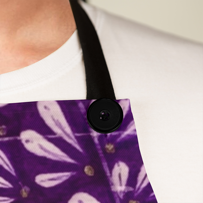 Purple Doodle Apron