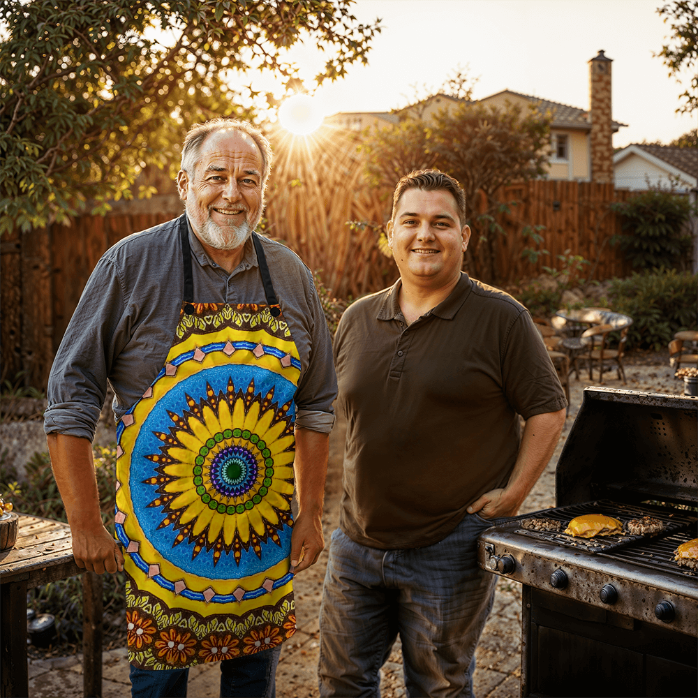 Joyful Mandala Apron