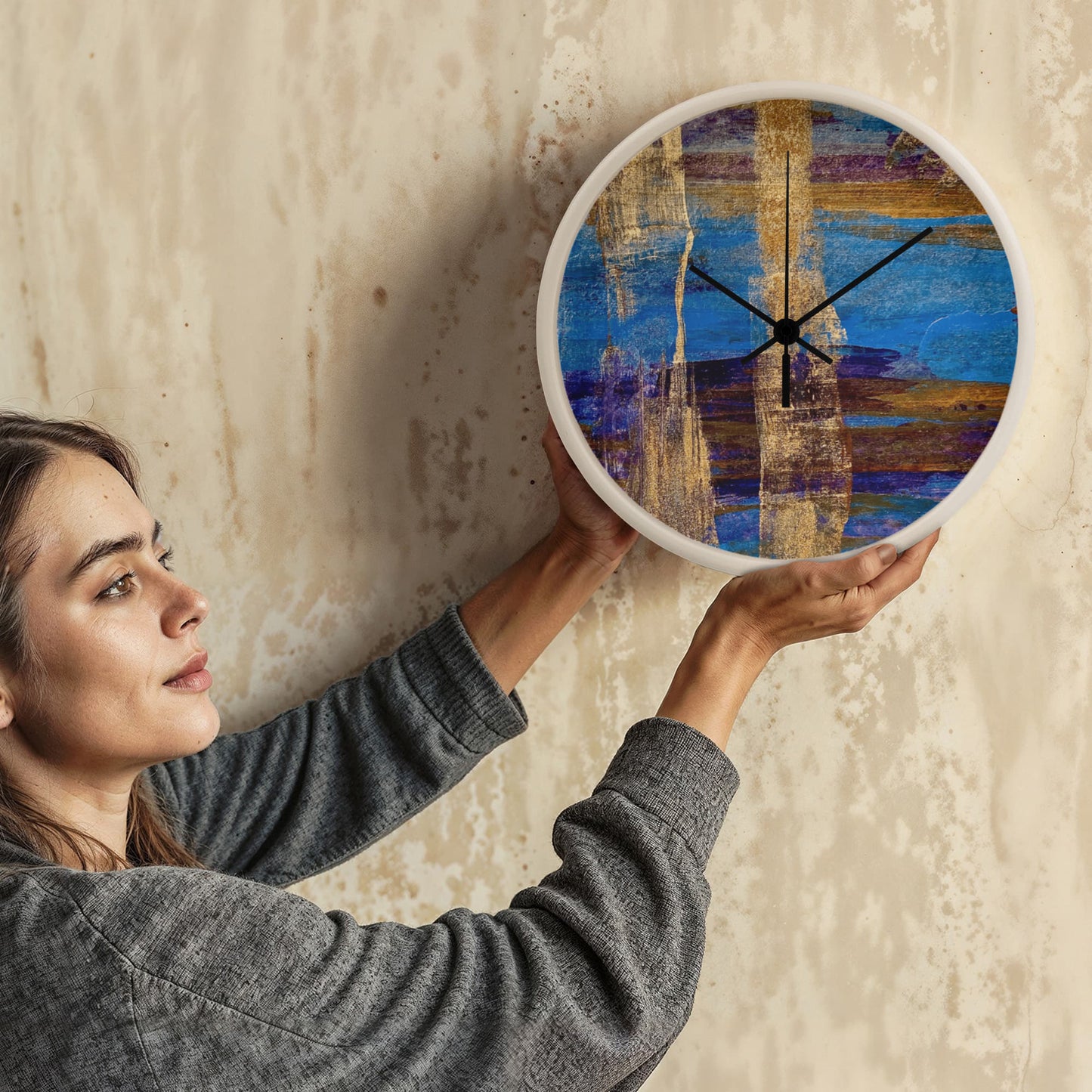 Desert Mirage Wall Clock