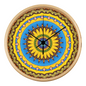 Joyful Mandala Wood Clock