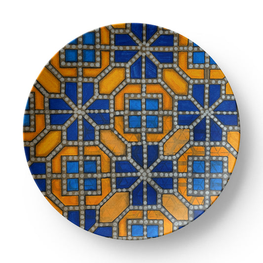 Mosaic Doodle 10" Plate