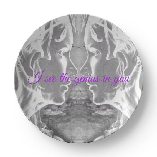 I See The Genius In You  10" Plate