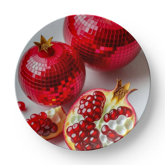 Disco Pomegranate 10" Plate
