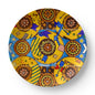 Flower Doodle 10" Plate