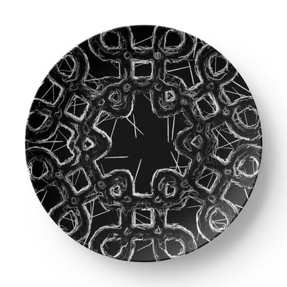 Black & White * 10" Plate