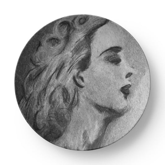 Woman Longing 10" Plate
