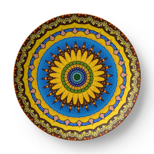 Joyful Mandala 10" Plate