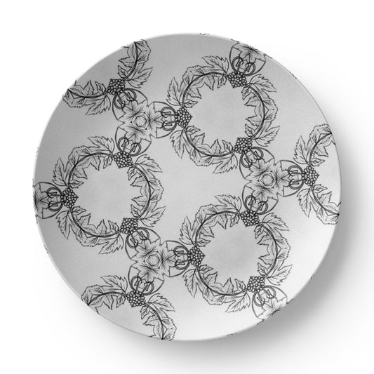 The Grape Wreaths 10" Plate