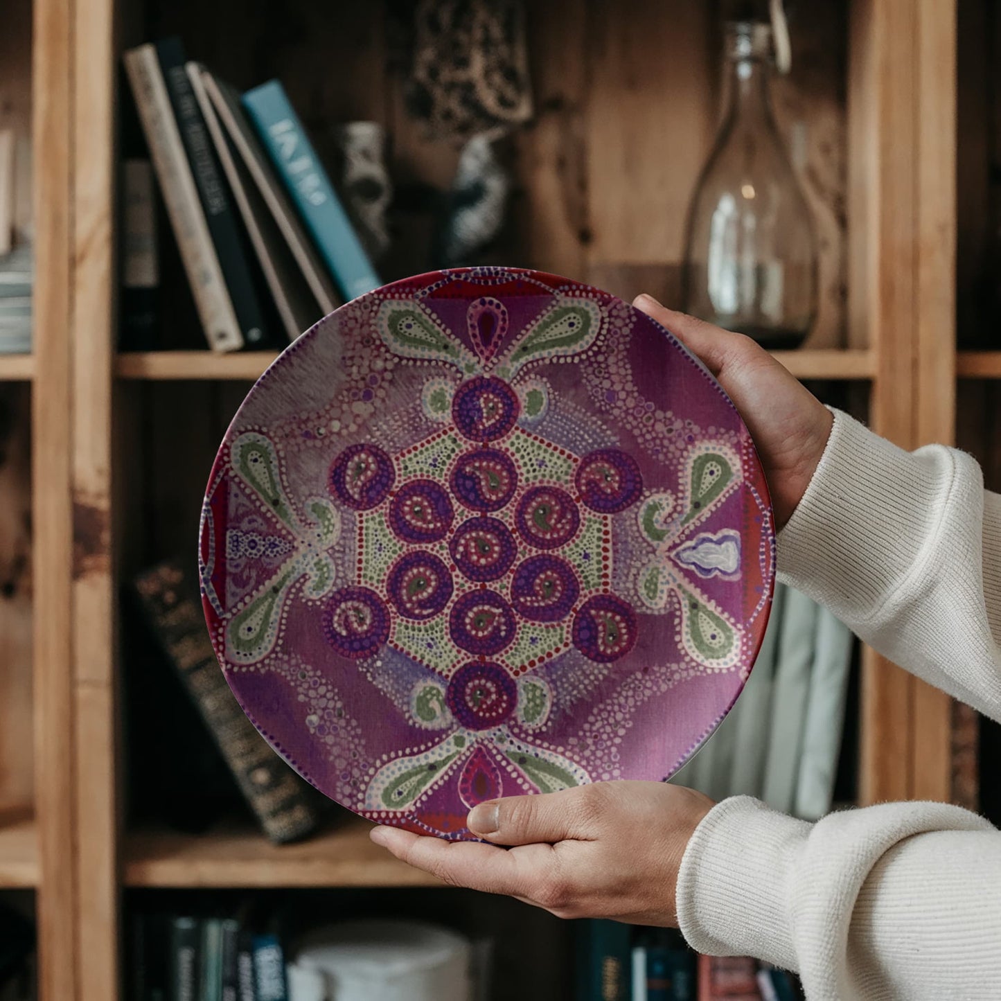 Fruit Of Life 10"Plate