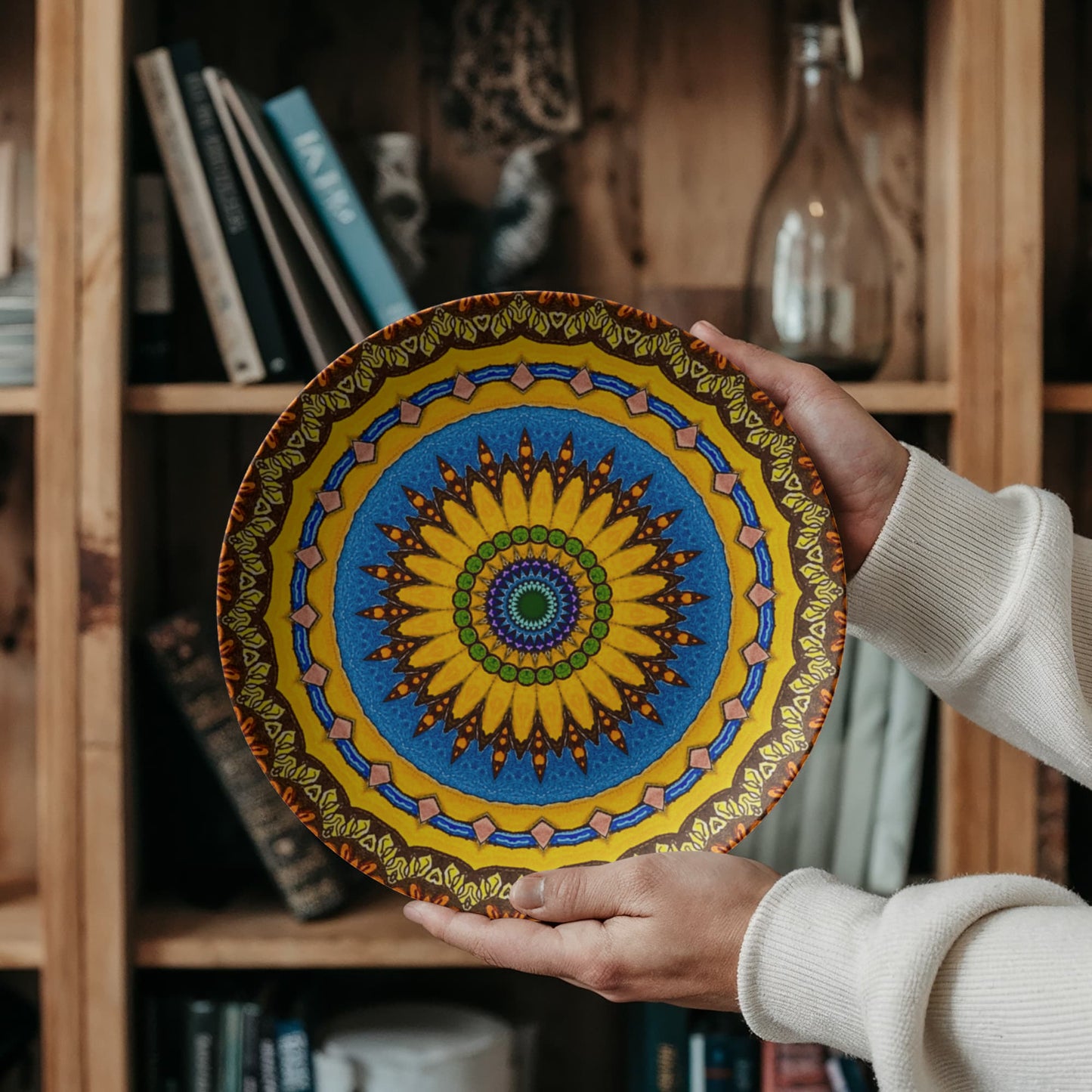 Joyful Mandala 10" Plate