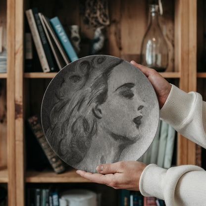 Woman Longing 10" Plate
