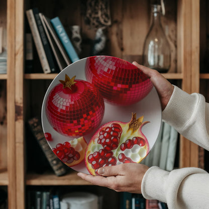 Disco Pomegranate 10" Plate