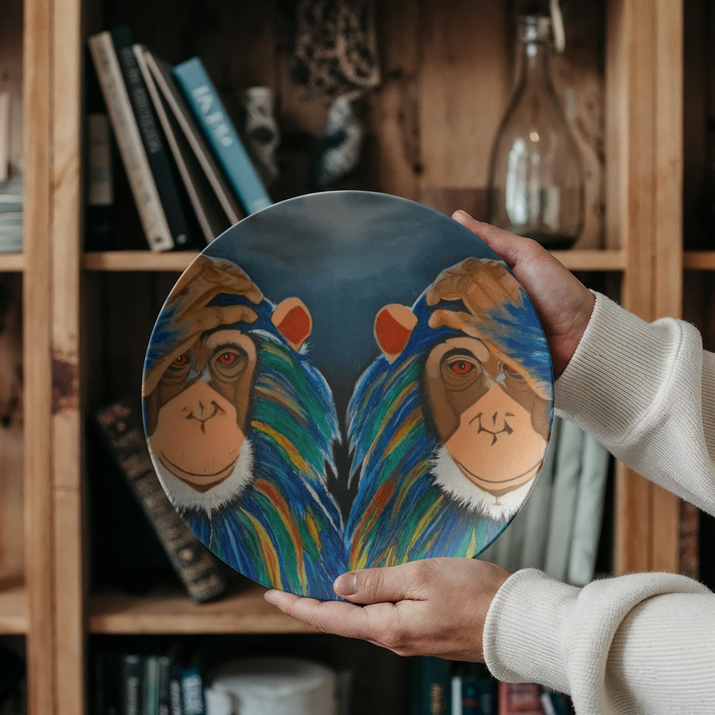 Monkeys In The Rain 10" Plate
